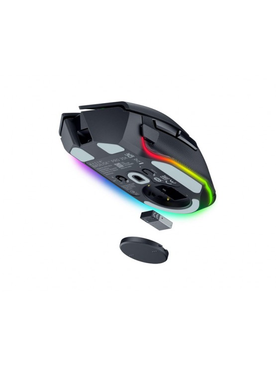 მაუსი: Razer Basilisk V3 Pro 35K RGB USB-A/WL/BT Gaming Mouse Black - RZ01-05240100-R3G1