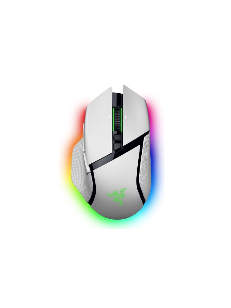 მაუსი: Razer Basilisk V3 Pro 35K Wireless Gaming Mouse White - RZ01-05240200-R3G1