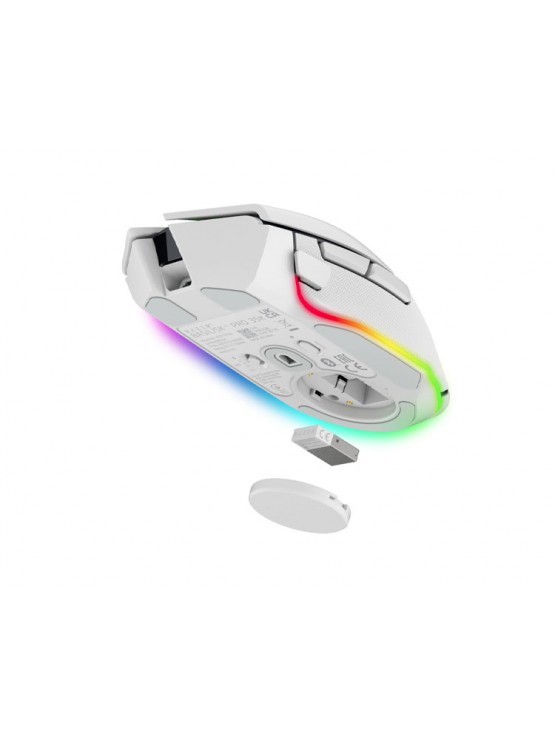 მაუსი: Razer Basilisk V3 Pro 35K Wireless Gaming Mouse White - RZ01-05240200-R3G1