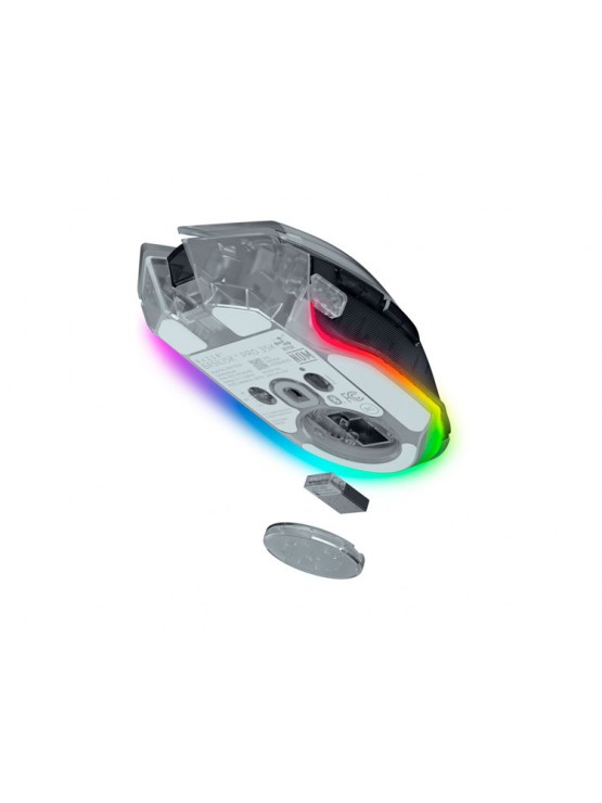 მაუსი: Razer Basilisk V3 Pro 35K Wireless Gaming Mouse Phantom White - RZ01-05240400-R3G1