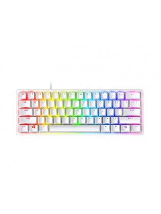 კლავიატურა: Razer Huntsman Mini RGB Gaming Keyboard White - RZ03-03390400-R3M1