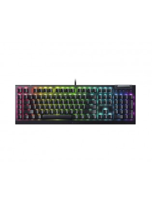 კლავიატურა: Razer BlackWidow V4 X Wired RGB Mechanical Gaming Keyboard Black - RZ03-04700800-R3R1