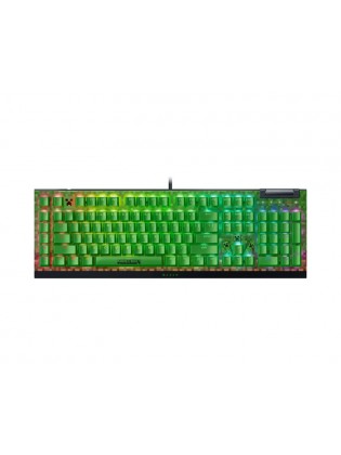 კლავიატურა: Razer BlackWidow V4 X Mechanical Gaming Keyboard Minecraft Edition - RZ03-04704100-R3M1