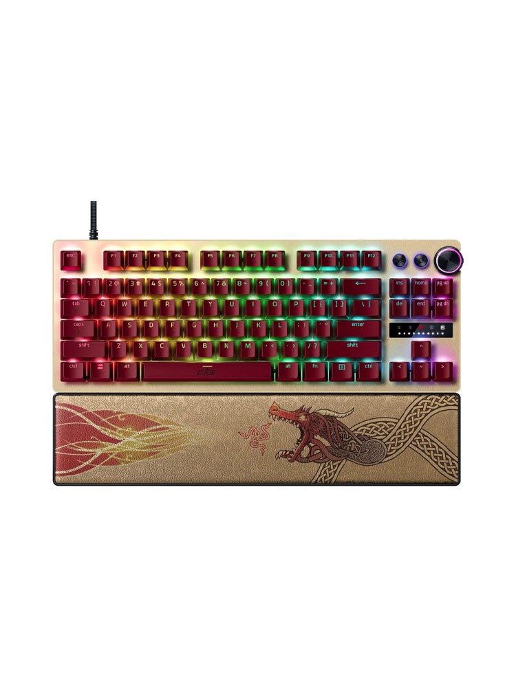 კლავიატურა: Razer Huntsman V3 Pro TKL Esports Gaming Keyboard Counter-Strike 2 Edition - RZ03-04982100-R3M1
