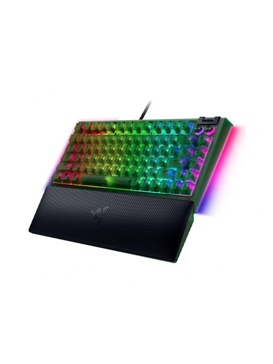 კლავიატურა: Razer BlackWidow V4 75% Mechanical Gaming Keyboard Phantom Green Editon - RZ03-05003300-R3M1