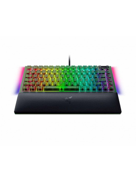 კლავიატურა: Razer BlackWidow V4 75% Mechanical Gaming Keyboard Phantom Green Editon - RZ03-05003300-R3M1