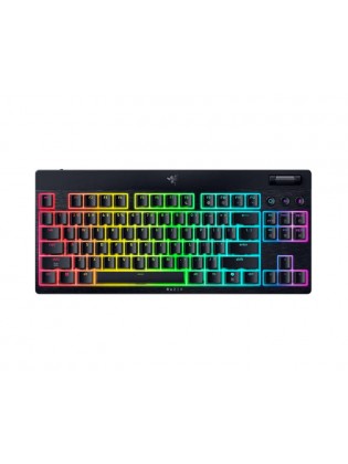 კლავიატურა: Razer BlackWidow V4 Low Profile TKL HyperSpeed Wireless Mechanical Gaming Keyboard - RZ03-05450500-R3M1