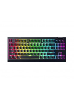 კლავიატურა: Razer BlackWidow V4 TKL HyperSpeed Wireless Mechanical Gaming Keyboard Black - RZ03-05480100-R3M1