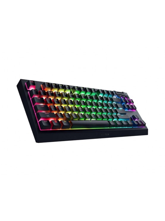 კლავიატურა: Razer BlackWidow V4 TKL HyperSpeed Wireless Mechanical Gaming Keyboard Black - RZ03-05480100-R3M1