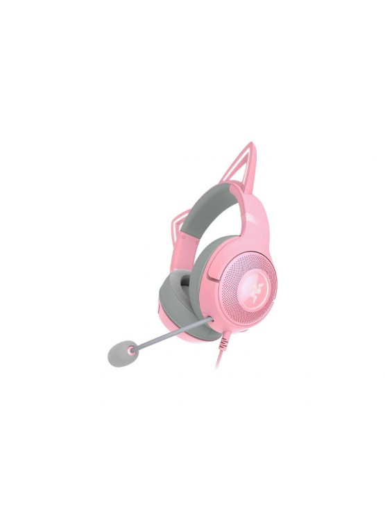 ყურსასმენი: Razer Headset Kraken Kitty V2 Wired RGB Headset Quartz - RZ04-04730200-R3M1