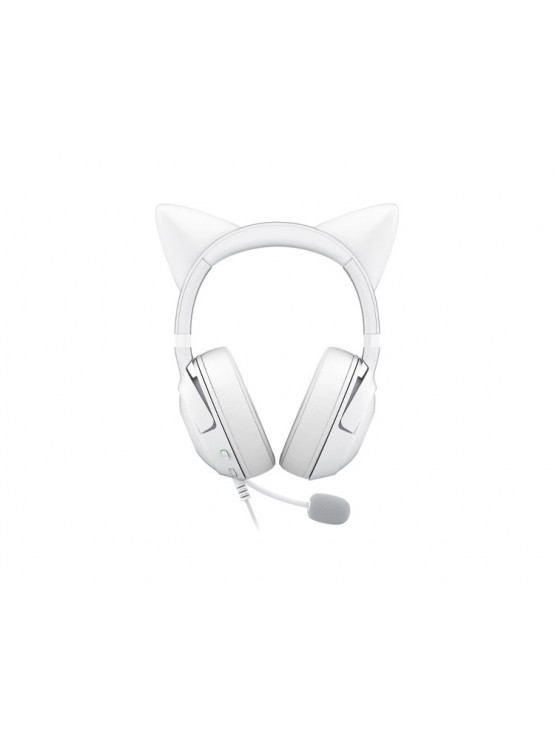ყურსასმენი: Razer Kraken Kitty V2 Wired RGB Headset White - RZ04-04730600-R3M1
