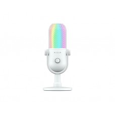 მიკროფონი: Razer Seiren V3 Chroma RGB USB-A Gaming Microphone White - RZ19-05060200-R3M1