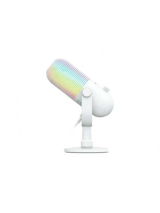 მიკროფონი: Razer Seiren V3 Chroma RGB USB-A Gaming Microphone White - RZ19-05060200-R3M1