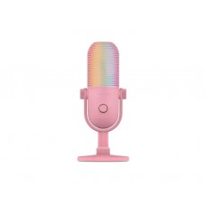 მიკროფონი: Razer Seiren V3 Chroma RGB USB-A Gaming Microphone Quartz - RZ19-05060300-R3M1