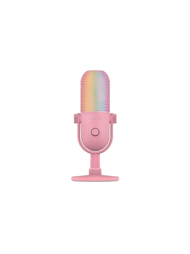 მიკროფონი: Razer Seiren V3 Chroma RGB USB-A Gaming Microphone Quartz - RZ19-05060300-R3M1