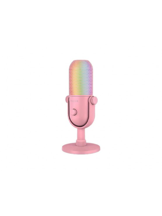 მიკროფონი: Razer Seiren V3 Chroma RGB USB-A Gaming Microphone Quartz - RZ19-05060300-R3M1