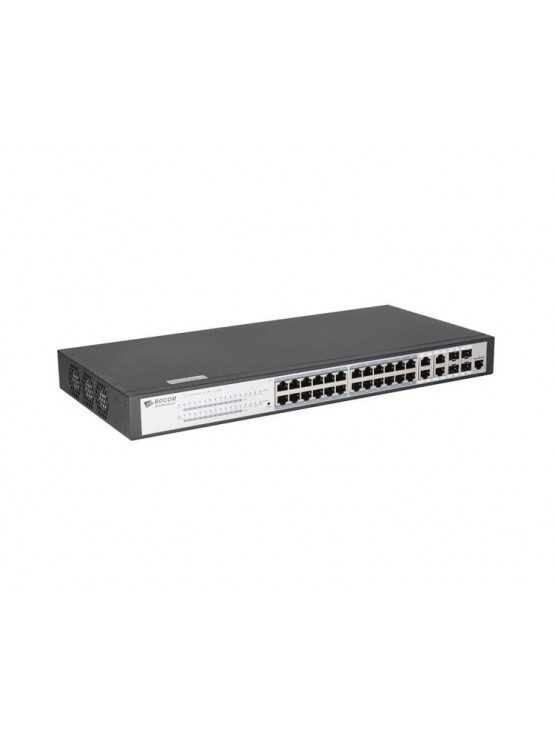 სვიჩი: BDCOM S2528-P 24-Port Gigabit Managed PoE Switch