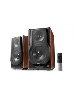 დინამიკი: Edifier S3000MK Ⅱ 256W Bluetooth USB Bookshelf Speaker Brown