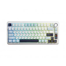 კლავიატურა: AULA S75 PRO RGB Mechanical Keyboard Light Blue/White/Black-Purple (Seiya Switch)