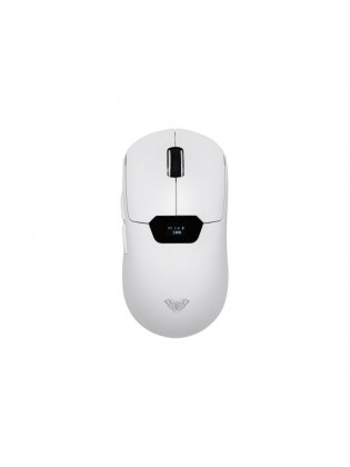 მაუსი: AULA SC390 Wireless Ultra-Light Gaming Mouse With Smart Display White