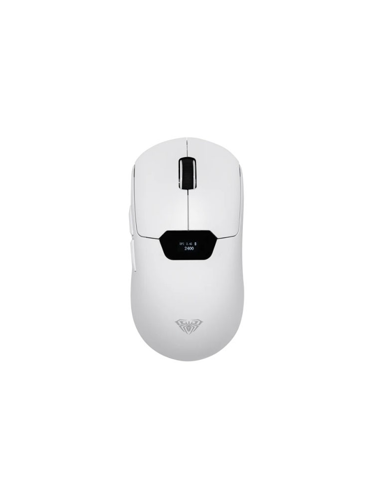 მაუსი: AULA SC390 Wireless Ultra-Light Gaming Mouse With Smart Display White
