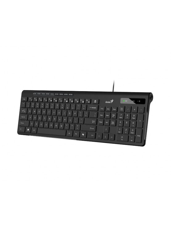 კლავიატურა: Genius SlimStar 230II Wired Slim Keyboard Black