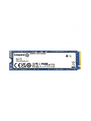 მყარი დისკი: Kingston NV3 PCIe 4.0 NVMe SSD 4TB - SNV3S/4000G