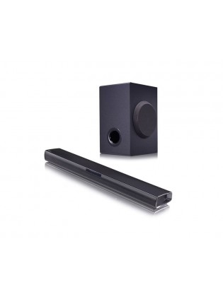 დინამიკი: LG SQC1 Black 2.1 Channel 160W Soundbar Black