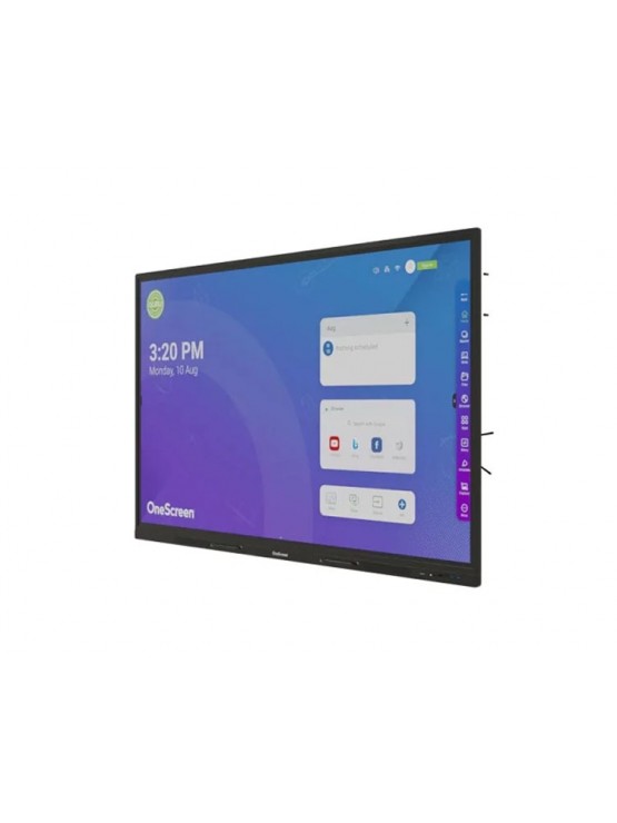 ინტერაქტიული ეკრანი: OneScreen T7 65" Android 13 RAM 8GB 128GB Smart Board Black