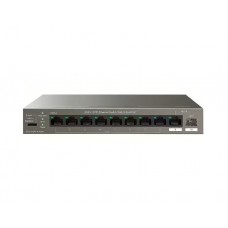 სვიჩი: Tenda TEG1110PF-8-120W 8xGigabit PoE+ Unmanaged Switch