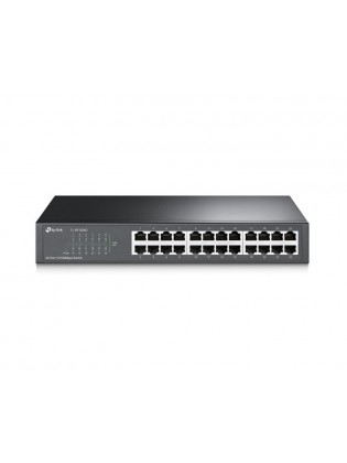 სვიჩი: TP-Link TL-SF1024D 24-port 10/100Mbps Rackmount Unmanaged Switch