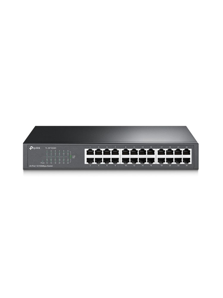 სვიჩი: TP-Link TL-SF1024D 24-port 10/100Mbps Rackmount Unmanaged Switch