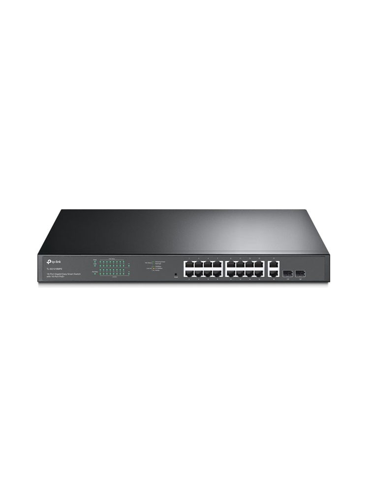 სვიჩი: TP-Link TL-SG1218MPE 18-Port Gigabit Easy Smart Switch with 16-Port PoE+