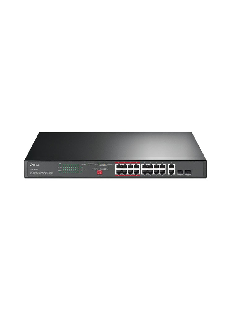 სვიჩი: TP-Link TL-SL1218MP 18-Port PoE+ Unmanaged Switch