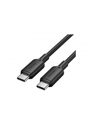 კაბელი: Vention TRCBF USB 2.0 Type-C 60W PD Cable 1m Black