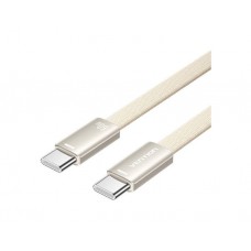 კაბელი: Vention TRZJF USB 2.0 Type-C Cable 1m Gold Aluminum