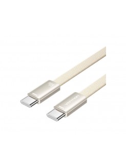 კაბელი: Vention TRZJF USB 2.0 Type-C Cable 1m Gold Aluminum
