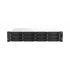 NAS სერვერი: Qnap TS-1264U-RP-8G 12-Bay High-Speed Rackmount NAS