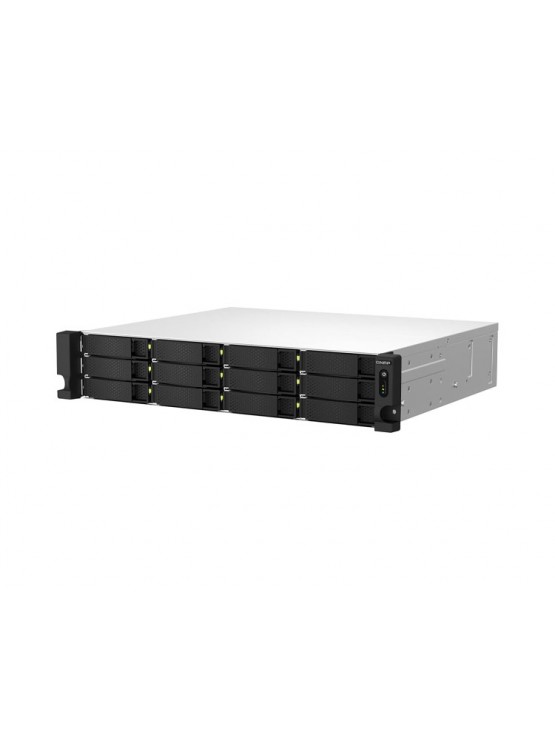 NAS სერვერი: Qnap TS-1264U-RP-8G 12-Bay High-Speed Rackmount NAS