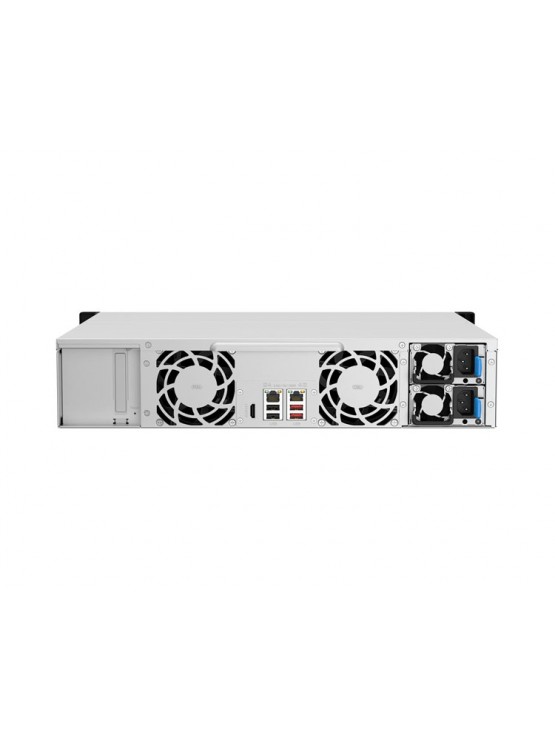 NAS სერვერი: Qnap TS-1264U-RP-8G 12-Bay High-Speed Rackmount NAS