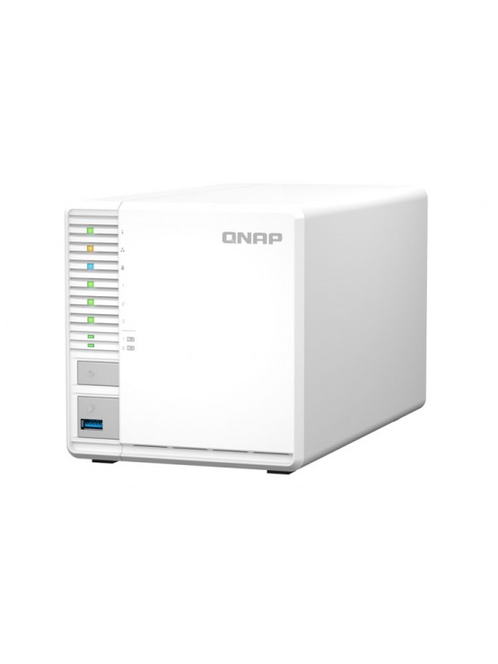 NAS სერვერი: Qnap TS-364-8G 3-Bay Desktop NAS