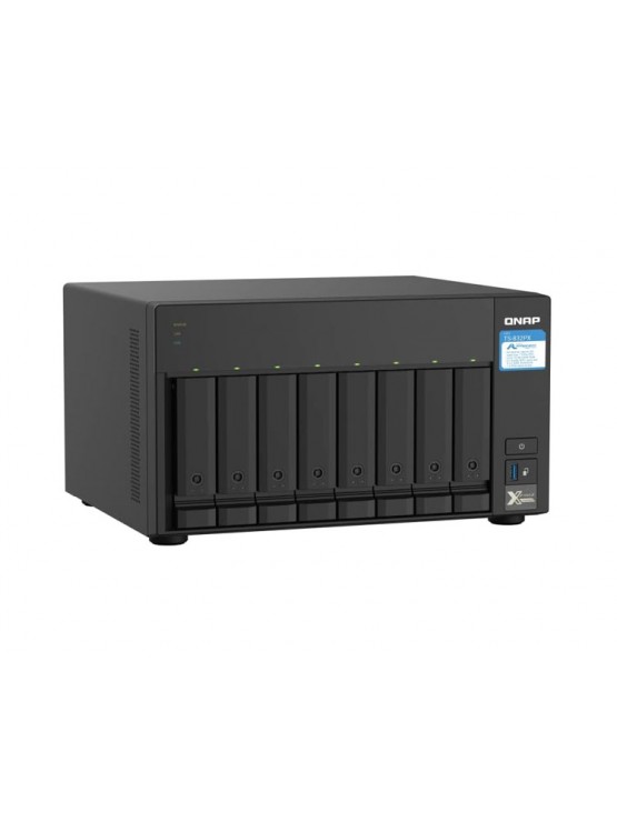 NAS სერვერი: Qnap TS-832PX-4G 8-Bay High-Capacity NAS