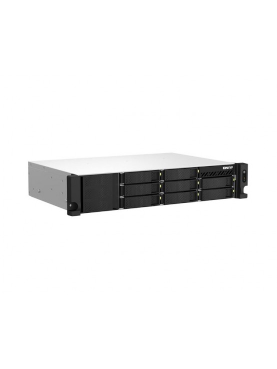 NAS სერვერი: Qnap TS-864eU-RP-8G 8-Bay 2U Rackmount NAS