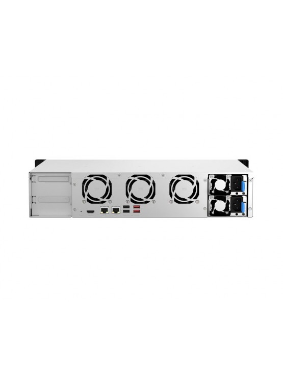 NAS სერვერი: Qnap TS-864eU-RP-8G 8-Bay 2U Rackmount NAS