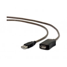 კაბელი: Gembird UAE-01-5M Active USB 2.0 extension cable 5m black