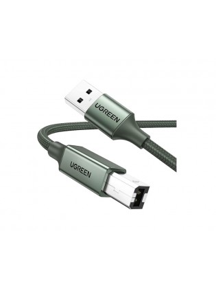 პრინტერის კაბელი: UGREEN 90817 USB-A To USB-B Printer Cable 3m Green