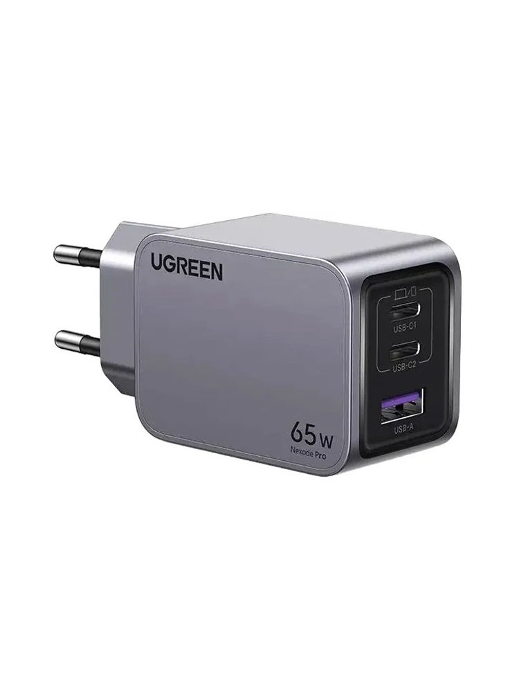 დამტენი: UGREEN X755 Nexode Pro 65W USB Type-C Grey - 25871