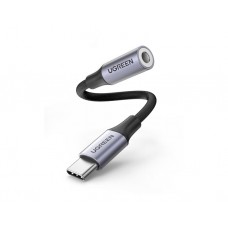 აუდიო ადაპტერი: UGREEN 80154 USB-C to 3.5mm Jack Audio Adapter Gray