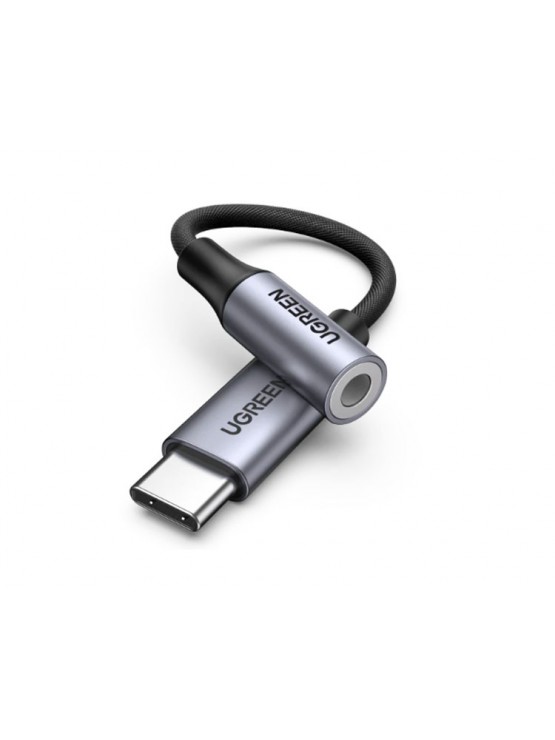 აუდიო ადაპტერი: UGREEN 80154 USB-C to 3.5mm Jack Audio Adapter Gray