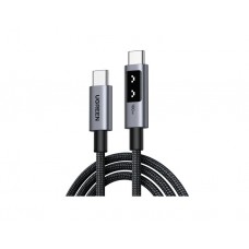 აბელი: UGREEN Uno L509 100W USB Type-C Cable 1m Black/Grey - 35501